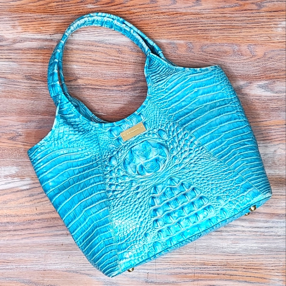 Brahmin Satchel Turquoise